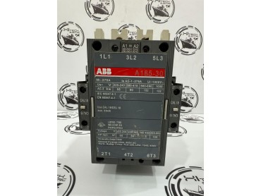 ABB A185-30 275A 3 Pole AC Contactor with CAL18 Auxiliary Block