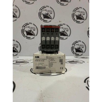 ABB AX25-30-10-84 Contactor (110-120V Coil, 3-Pole, AC-3 11kW/400V)