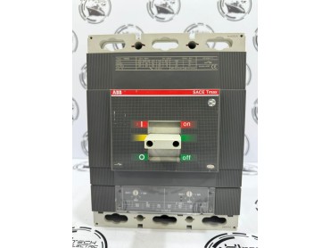 ABB SACE Tmax T6N630 MCCB – 630A, 3 Pole, Adjustable Trip, 690V with Rotary Handle