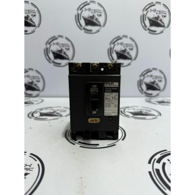 Fuji Electric SA33 MCCB 20A 3 Pole Circuit Breaker