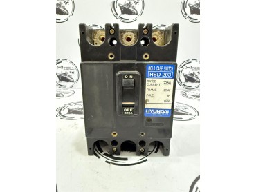 Hyundai HSD-203 MCCB 225A 3 Pole Molded Case Circuit Breaker