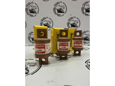 Littelfuse JLLS 300A Class T Fuse – 600VAC Fast Acting with Bussmann Box (Set of 3)