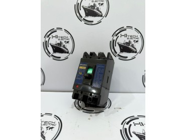 Mitsubishi NF60-SS No-Fuse Breaker (15A, 3 Pole, 600V AC)