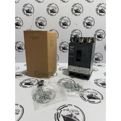 Schneider Electric NSX630NA 630A 3P MCCB with TM600DC Trip Unit