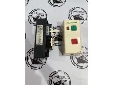 Schneider LE1M35N712 DOL Starter with LR2K0316 Thermal Overload Relay