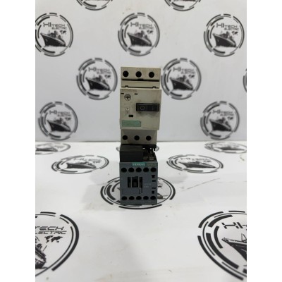 Siemens Sirius 3RV1011-1DA10 MPCB + 3RT1016-1BB41 Contactor Combo