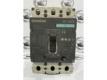 Siemens VL160X 100A 3 Pole Molded Case Circuit Breaker