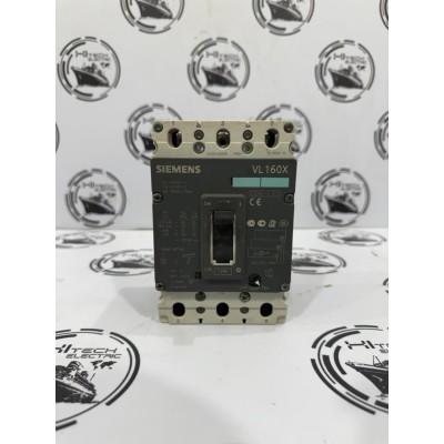 Siemens VL160X 125A 3 Pole Molded Case Circuit Breaker