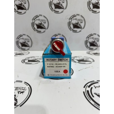 Yongsung Dragon Sound Rotary Selector Switch – YSAR3‑211L