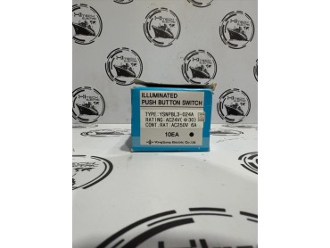 Yongsung Illuminated Push Button Switch Green – YSNPBL3‑024A